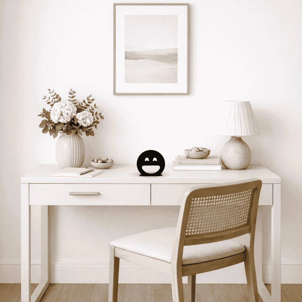 Décoration à poser en métal - Emoji MDR - La P'tite Fabrik