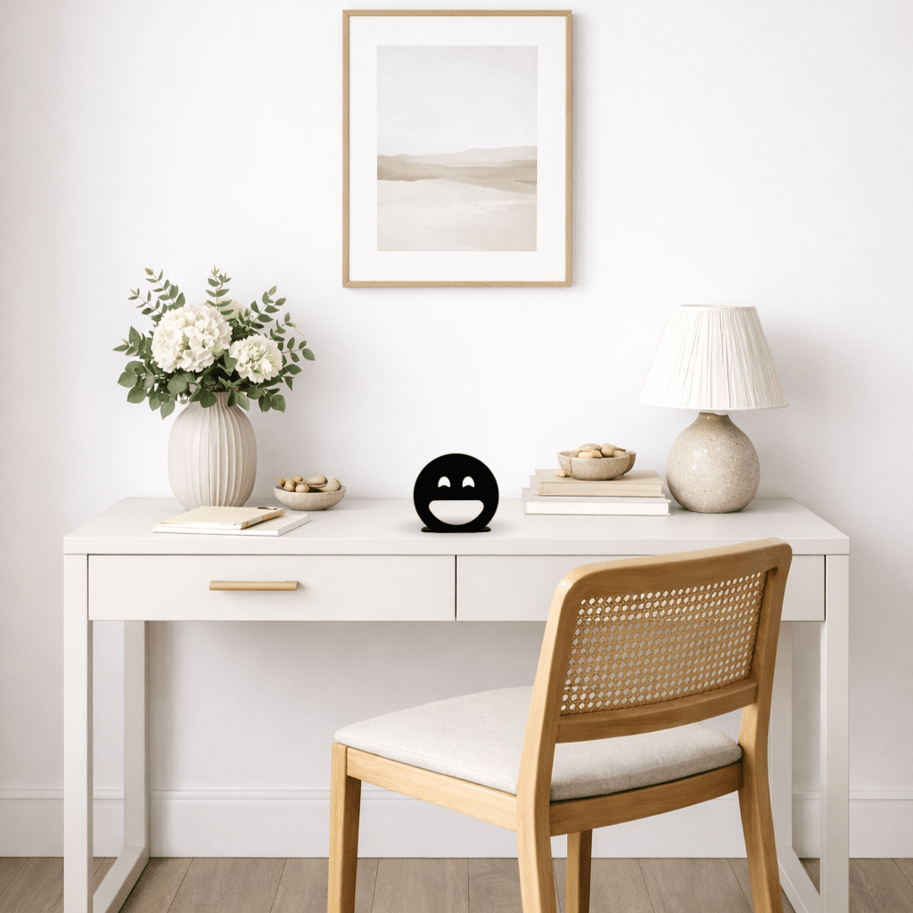 Décoration à poser en métal - Emoji MDR - La P'tite Fabrik