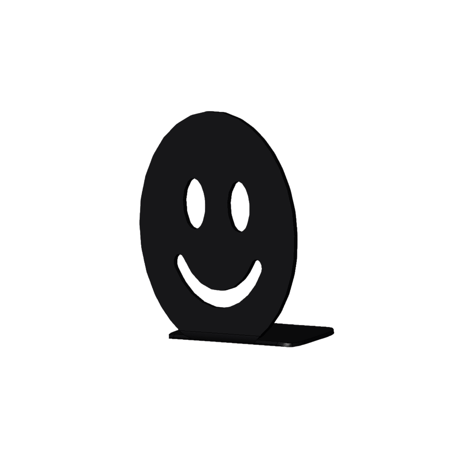 Décoration à poser en métal - Emoji Smile - La P'tite Fabrik