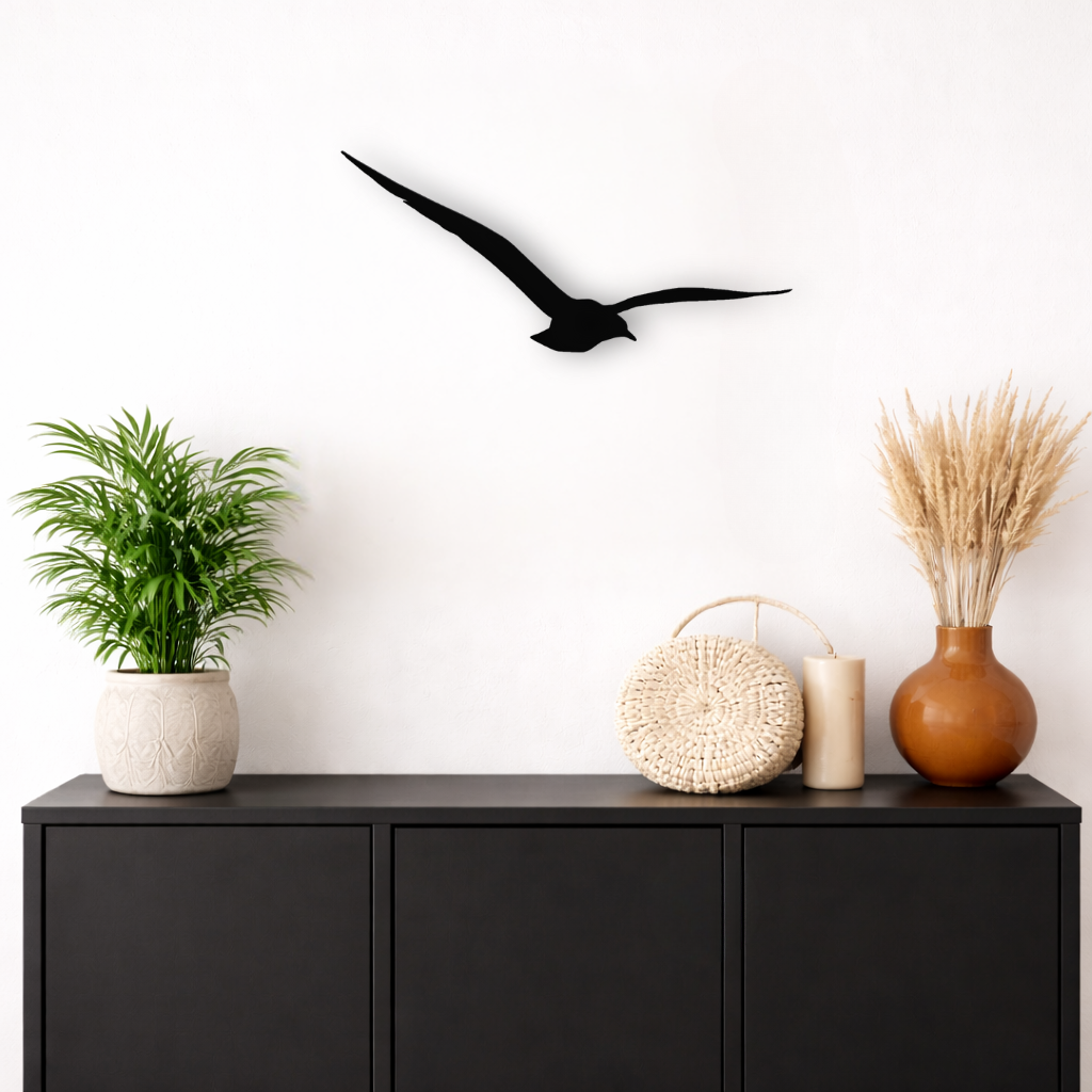 Mouette en mouvement