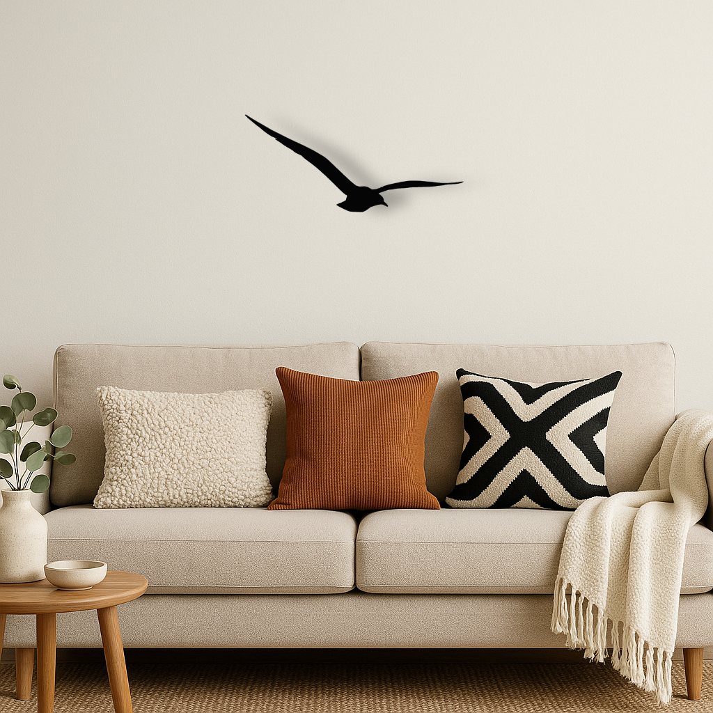 Mouette en mouvement