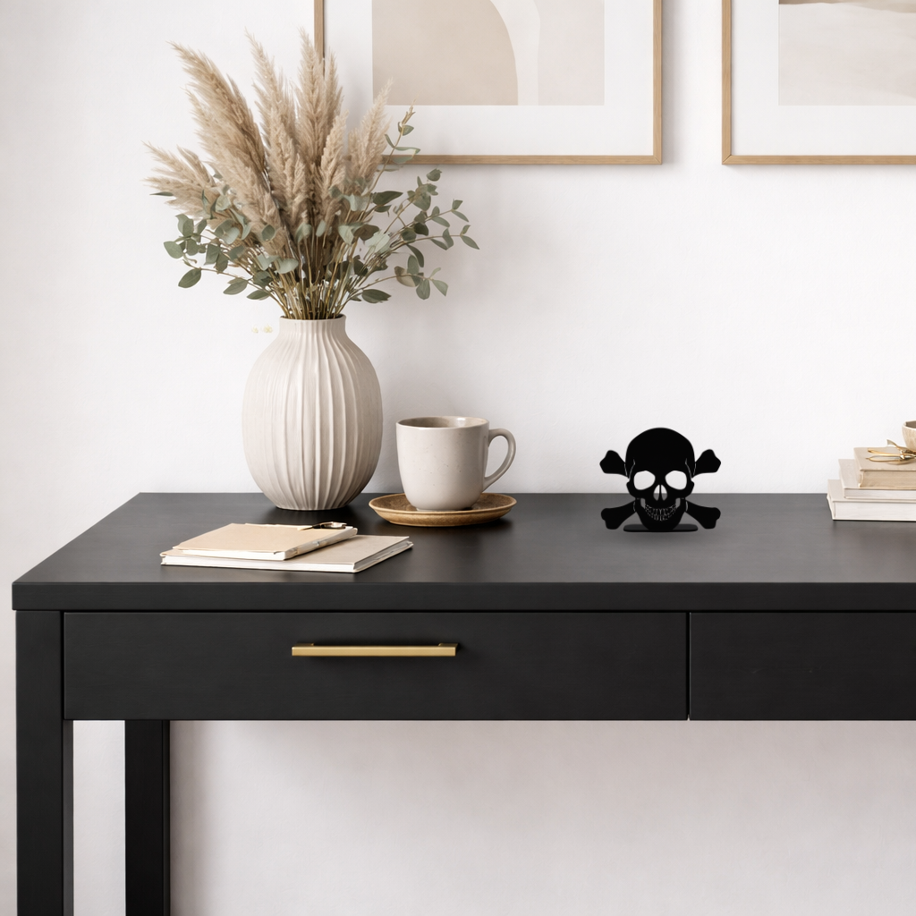 Tête de mort à poser