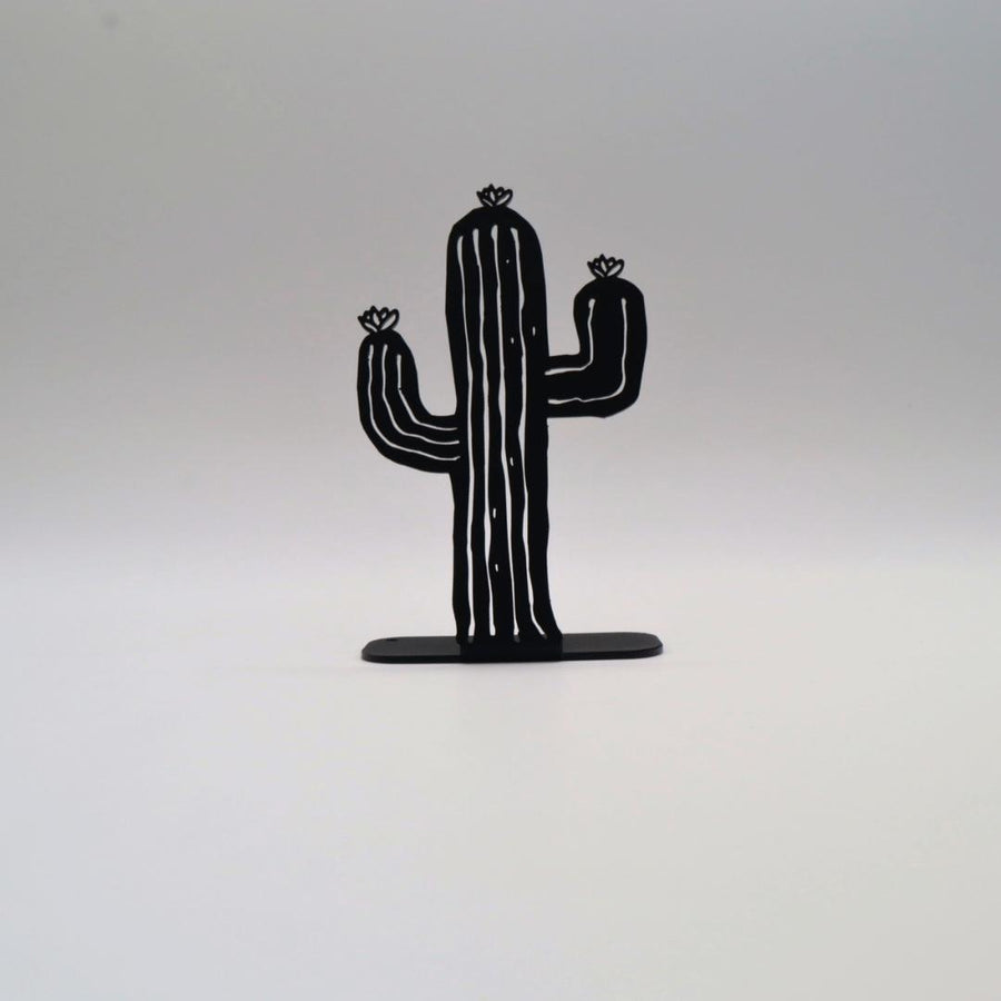 Décoration à poser en métal - Cactus