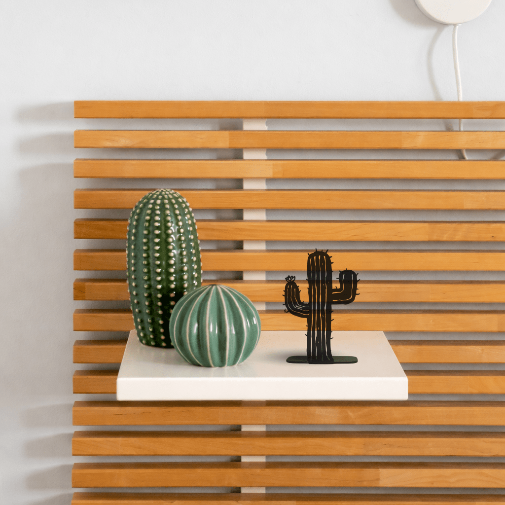 Décoration à poser en métal - Cactus - La P'tite Fabrik