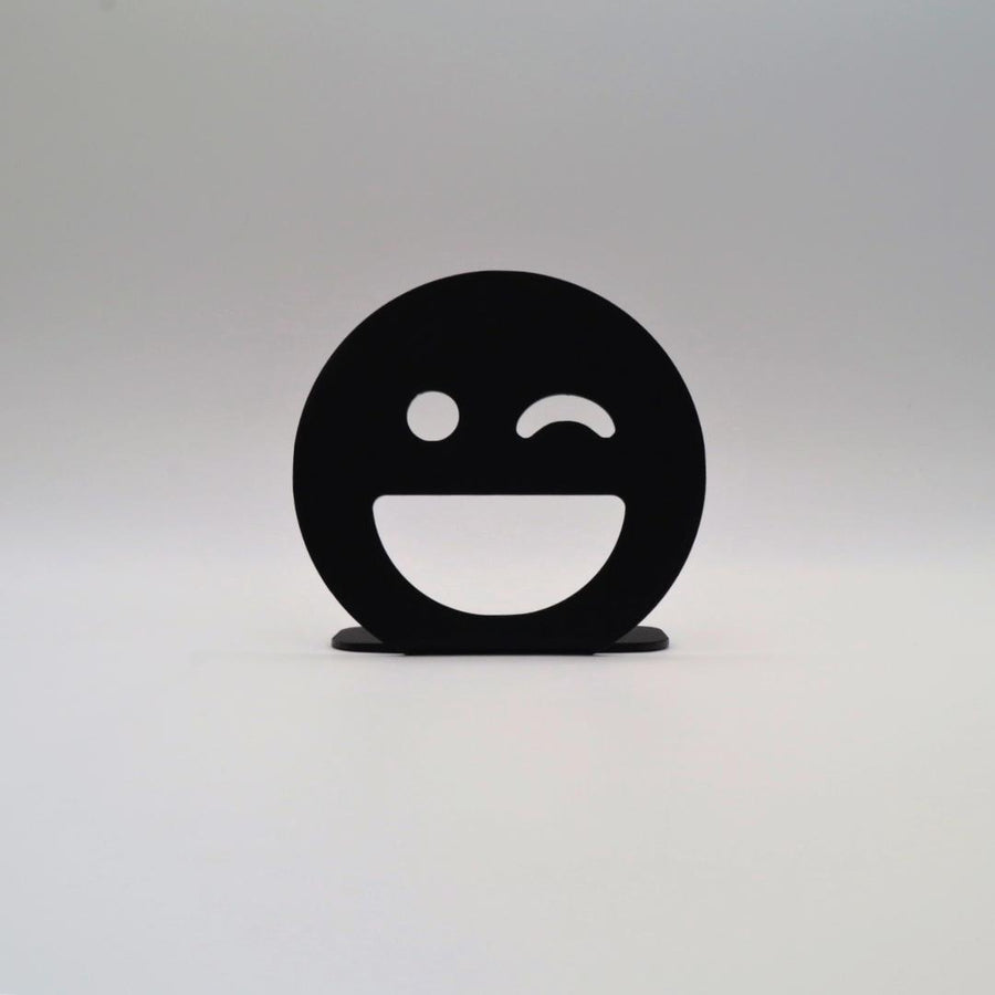 Décoration à poser en métal - Emoji Clin D'Oeil