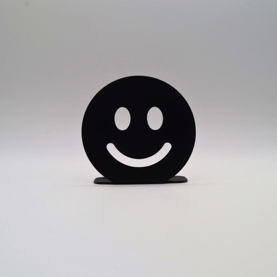 Décoration à poser en métal - Emoji Smile